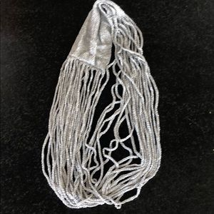 Silver Eileen Fisher necklace